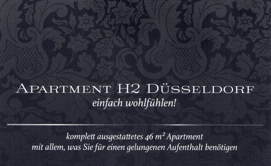 Apartment H2 Düsseldorf Exterior foto